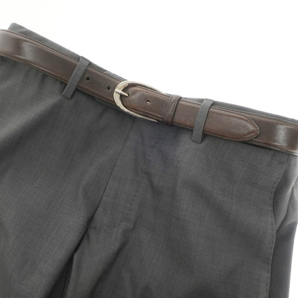 [Used] Nobunoza Leather Belt Dark Brown [Size 34/85] [BRW] [S/S/A/W] [Condition Rank C] [Men&