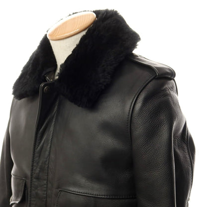 [Used] Schott cow leather jacket with liner, black [size 38] [BLK] [A/W] [Condition rank C] [Men&