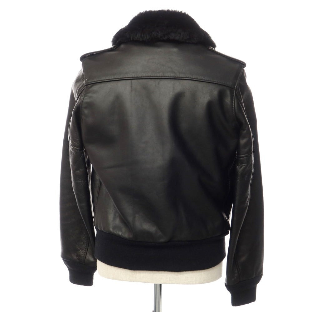 [Used] Schott cow leather jacket with liner, black [size 38] [BLK] [A/W] [Condition rank C] [Men&