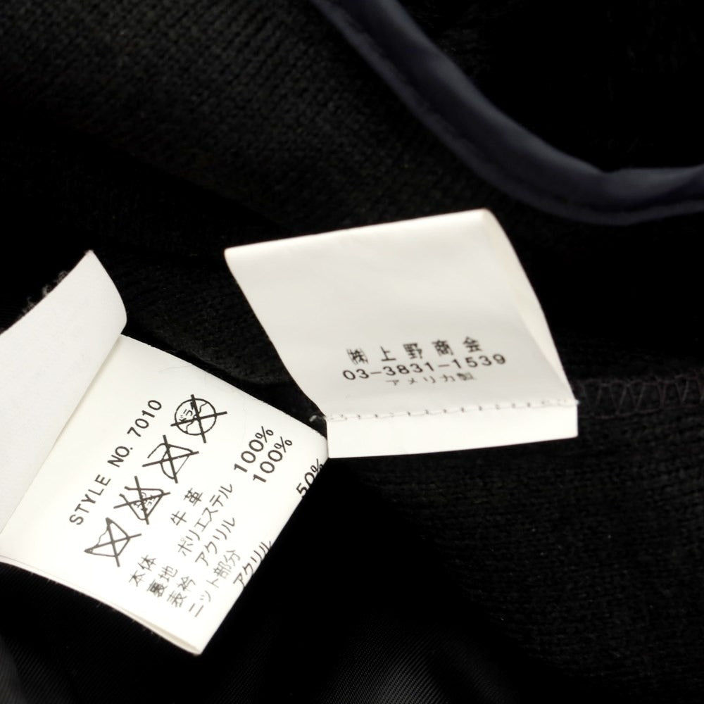 [Used] Schott cow leather jacket with liner, black [size 38] [BLK] [A/W] [Condition rank C] [Men&