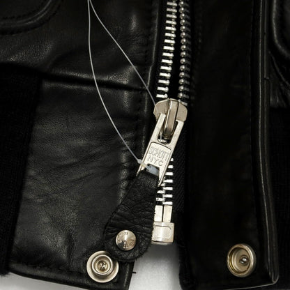 [Used] Schott cow leather jacket with liner, black [size 38] [BLK] [A/W] [Condition rank C] [Men&
