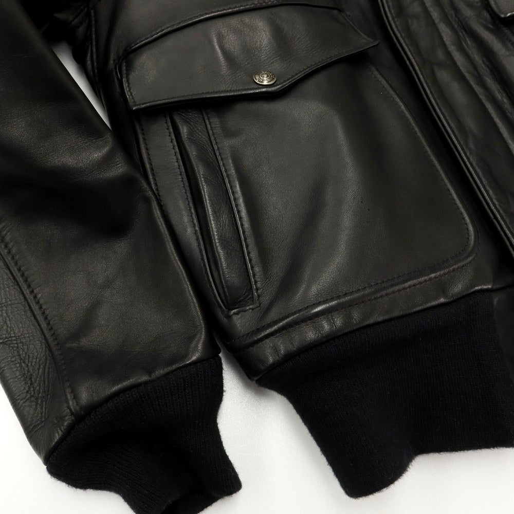 [Used] Schott cow leather jacket with liner, black [size 38] [BLK] [A/W] [Condition rank C] [Men&