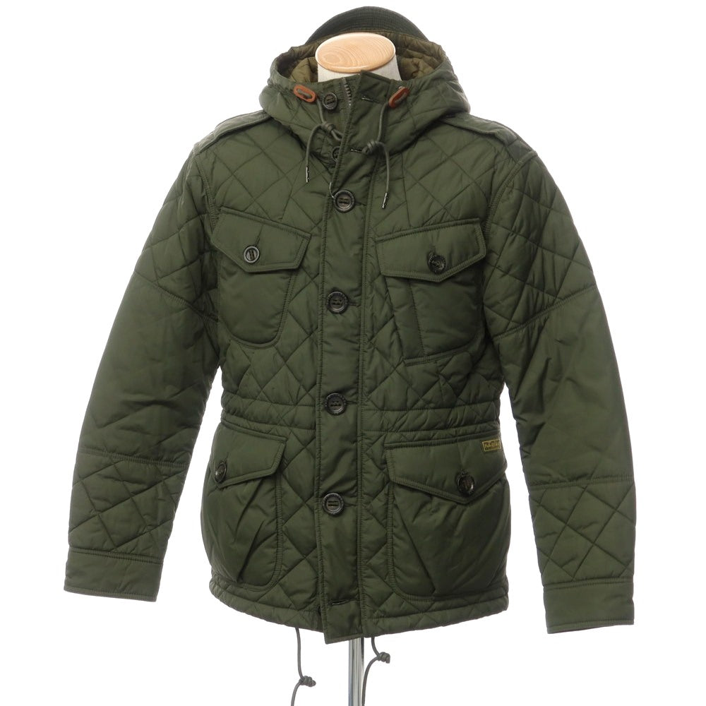 [Used] Polo Ralph Lauren Nylon Quilted Hooded Blouson Olive [Size S] [GRN] [A/W] [Condition Rank C] [Men&