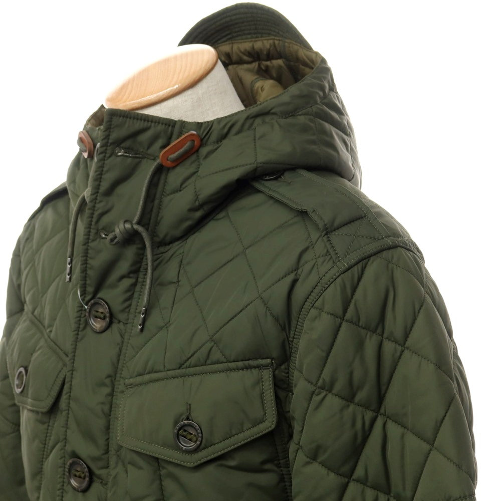[Used] Polo Ralph Lauren Nylon Quilted Hooded Blouson Olive [Size S] [GRN] [A/W] [Condition Rank C] [Men&