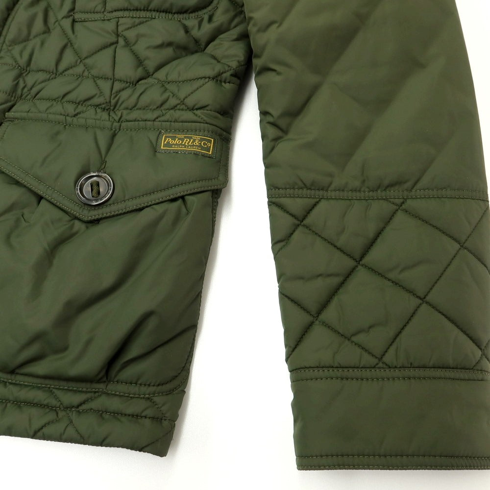 [Used] Polo Ralph Lauren Nylon Quilted Hooded Blouson Olive [Size S] [GRN] [A/W] [Condition Rank C] [Men&