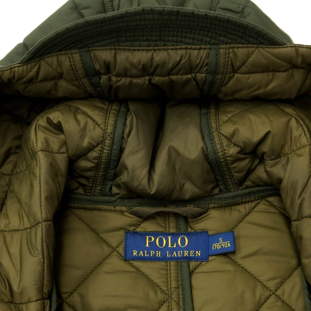 [Used] Polo Ralph Lauren Nylon Quilted Hooded Blouson Olive [Size S] [GRN] [A/W] [Condition Rank C] [Men&