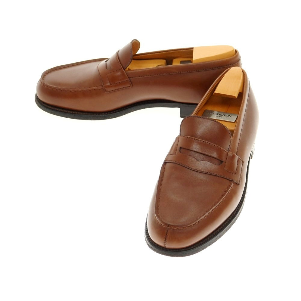 [Used] JM WESTON Calf Signature Loafer 180 Brown [Size 4 1/2 C] [BRW] [S/S/A/W] [Condition Rank C] [Men&