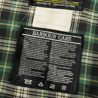 [Used] Barbour BORDER Oiled Cotton Field Coat Olive [Size 36] [GRN] [S/S/A/W] [Condition Rank C] [Men&