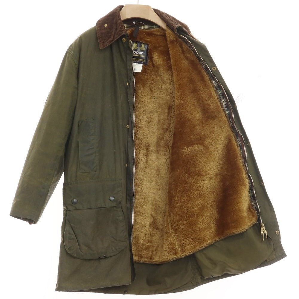 [Used] Barbour BORDER Oiled Cotton Field Coat Olive [Size 36] [GRN] [S/S/A/W] [Condition Rank C] [Men&