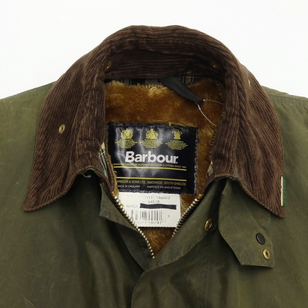 [Used] Barbour BORDER Oiled Cotton Field Coat Olive [Size 36] [GRN] [S/S/A/W] [Condition Rank C] [Men&