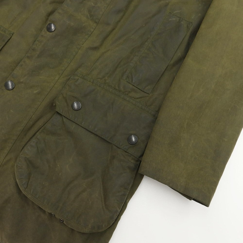 [Used] Barbour BORDER Oiled Cotton Field Coat Olive [Size 36] [GRN] [S/S/A/W] [Condition Rank C] [Men&