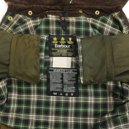 [Used] Barbour BORDER Oiled Cotton Field Coat Olive [Size 36] [GRN] [S/S/A/W] [Condition Rank C] [Men&