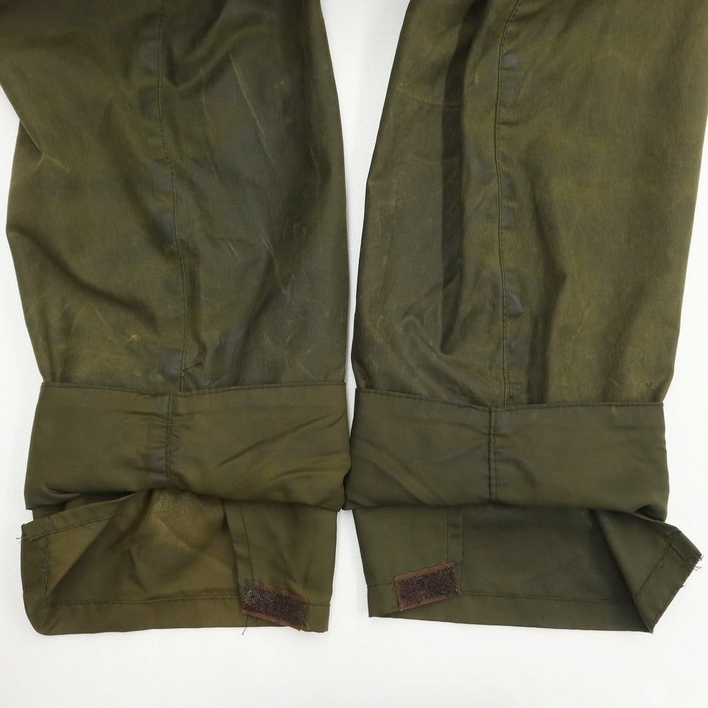 [Used] Barbour BORDER Oiled Cotton Field Coat Olive [Size 36] [GRN] [S/S/A/W] [Condition Rank C] [Men&