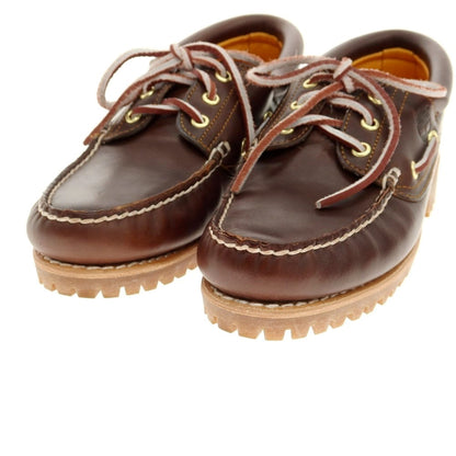[Used] Timberland Leather Boat Shoes Deck Shoes Brown [Size UK6] [BRW] [S/S/A/W] [Condition Rank A] [Men&