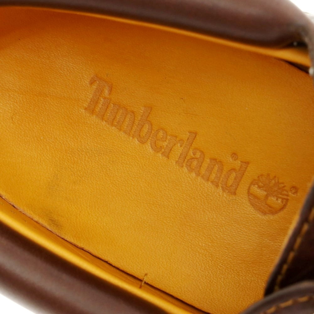 [Used] Timberland Leather Boat Shoes Deck Shoes Brown [Size UK6] [BRW] [S/S/A/W] [Condition Rank A] [Men&