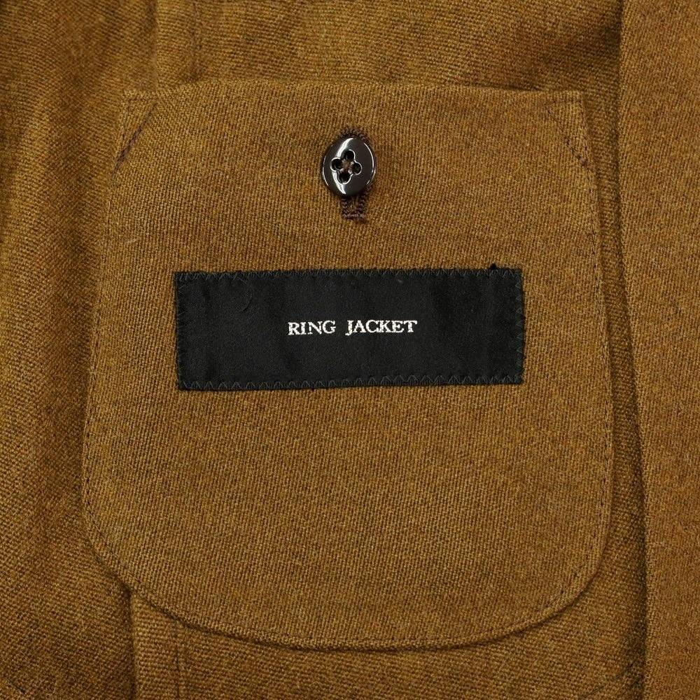 [Used] Ring Jacket, Wool Casual Jacket, Ocher [Size 44] [BRW] [A/W] [Condition Rank B] ​​[Men&