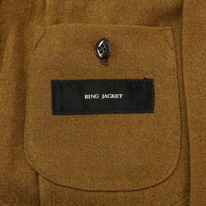 [Used] Ring Jacket, Wool Casual Jacket, Ocher [Size 44] [BRW] [A/W] [Condition Rank B] ​​[Men&