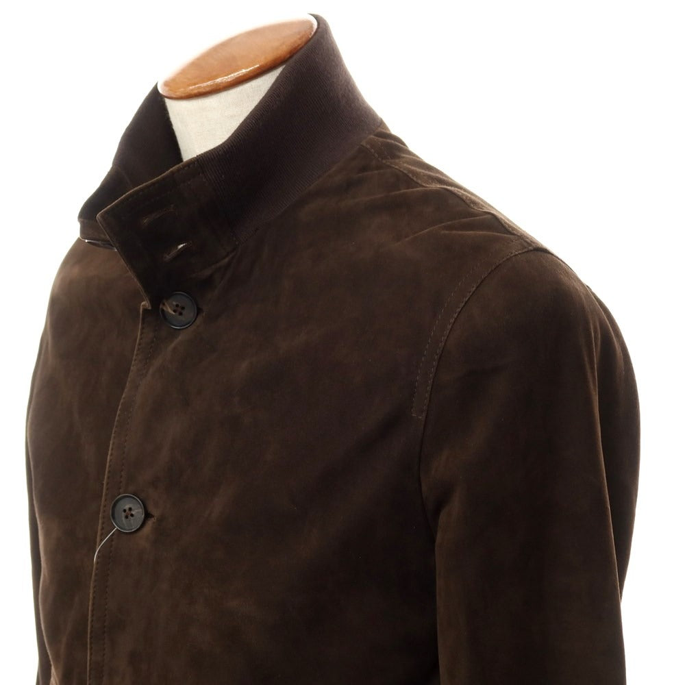 [Used] Ring Jacket, Suede Sheepskin Leather Blouson, Brown [Size 46] [BRW] [A/W] [Condition Rank C] [Men&