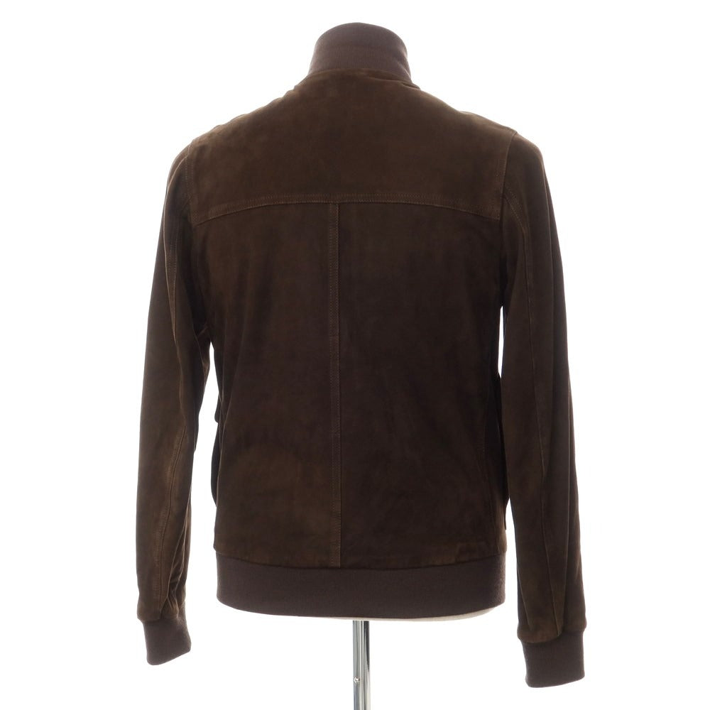 [Used] Ring Jacket, Suede Sheepskin Leather Blouson, Brown [Size 46] [BRW] [A/W] [Condition Rank C] [Men&