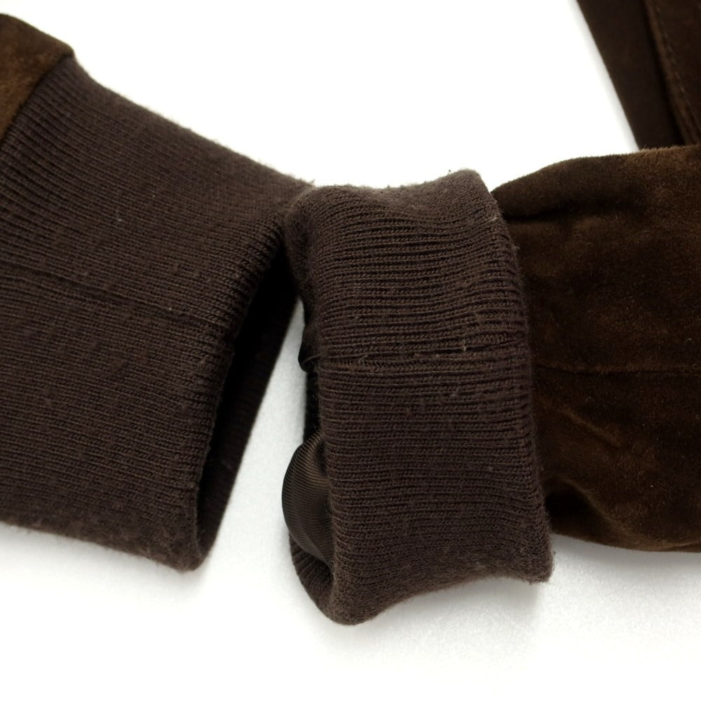 [Used] Ring Jacket, Suede Sheepskin Leather Blouson, Brown [Size 46] [BRW] [A/W] [Condition Rank C] [Men&