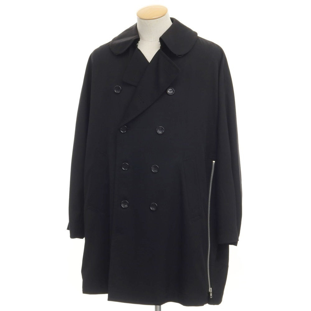 [Used] COMME des GARCONS HOMME PLUS Spring/Summer 2023 Wool Double-breasted Coat Black [Size XS] [BLK] [S/S] [Condition Rank B] ​​[Men&