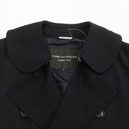 [Used] COMME des GARCONS HOMME PLUS Spring/Summer 2023 Wool Double-breasted Coat Black [Size XS] [BLK] [S/S] [Condition Rank B] ​​[Men&