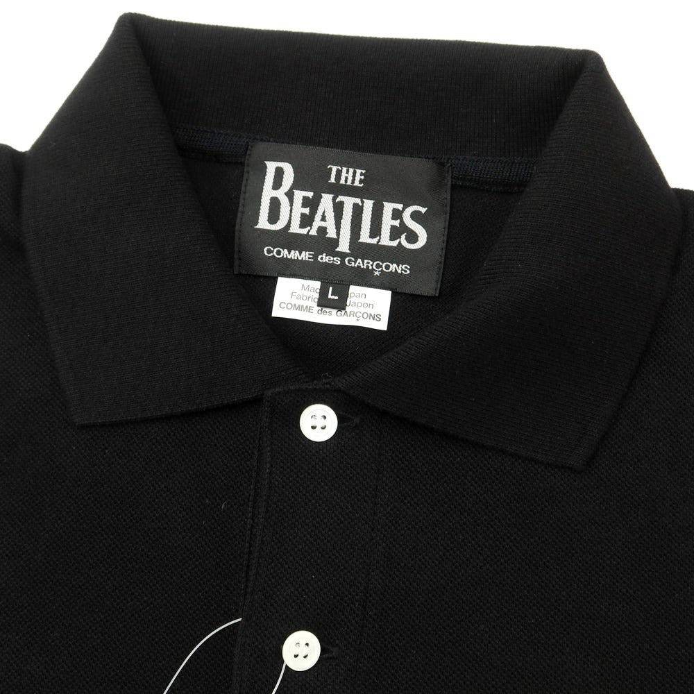 【中古】コムデギャルソン COMME des GARCONS The Beatles コットン 鹿の子 半袖ポロシャツ ブラック【 L 】【 状態ランクB 】【 メンズ 】
[APD]