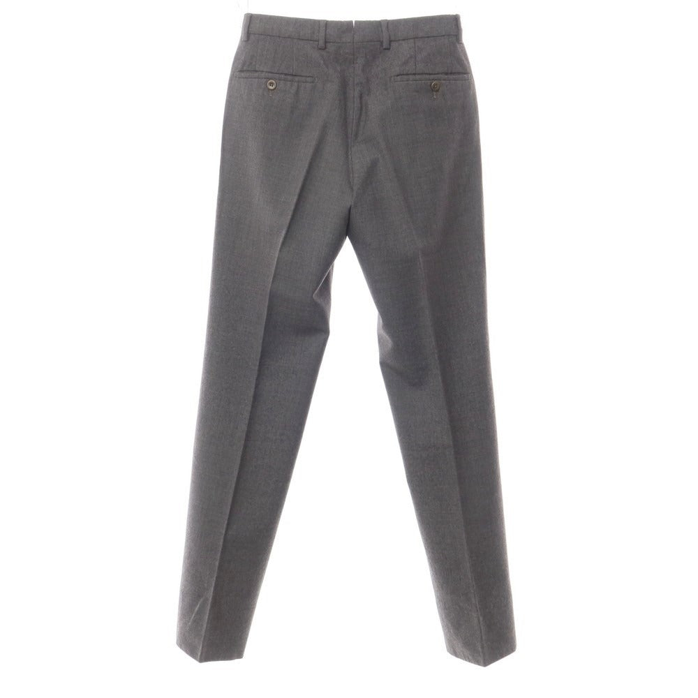 [Used] INCOTEX Wool Dress Slacks Pants, Grey [Size 42] [GRY] [A/W] [Condition Rank D] [Men&