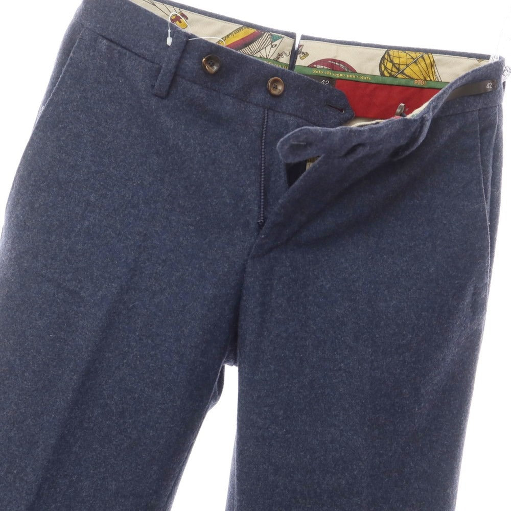 [Used] PT01 Jacques Wool Dress Slacks Pants Navy [Size 42] [NVY] [A/W] [Condition Rank B] ​​[Men&