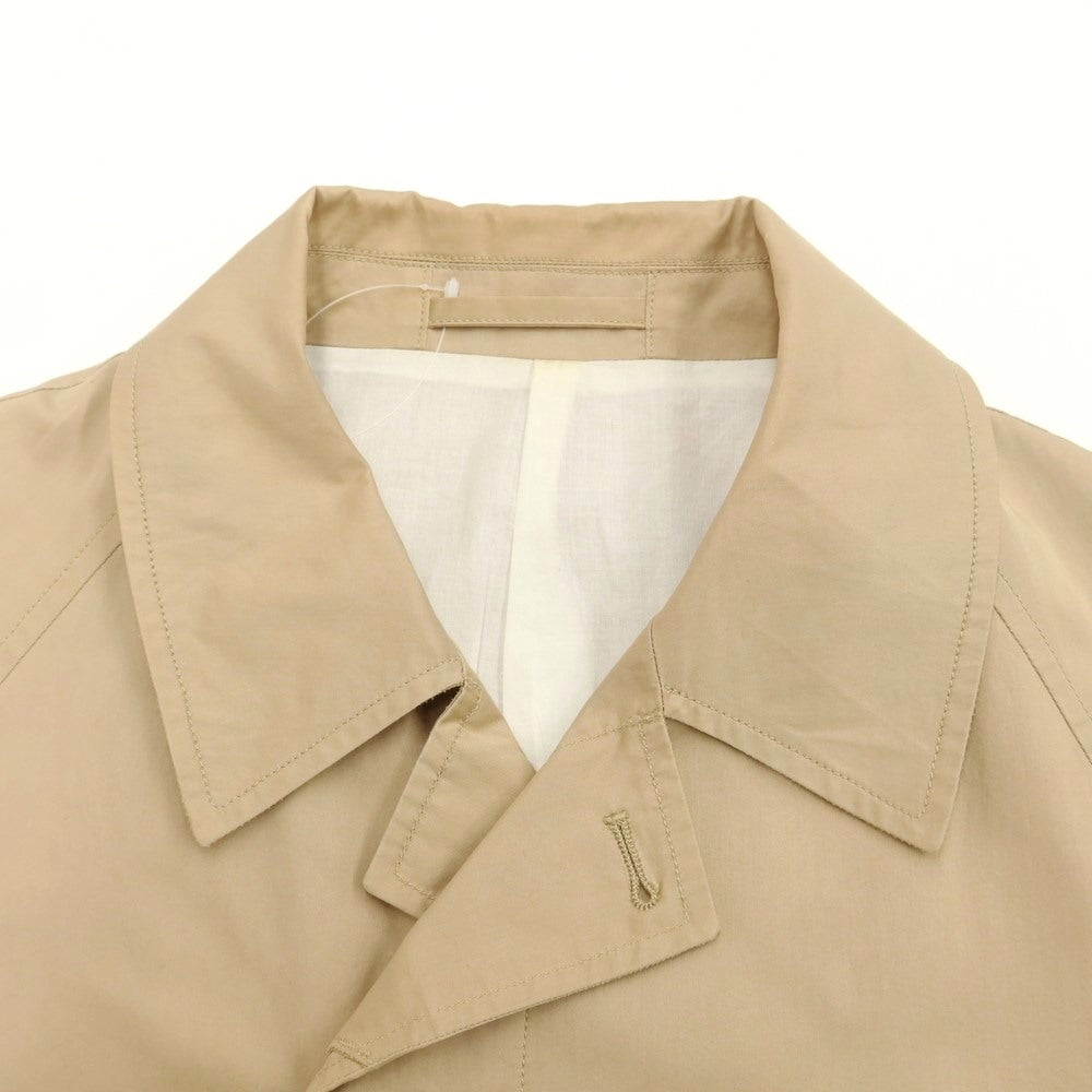 [Used] Scye Cotton Balmac Coat Beige [38] [Condition Rank C] [Men&