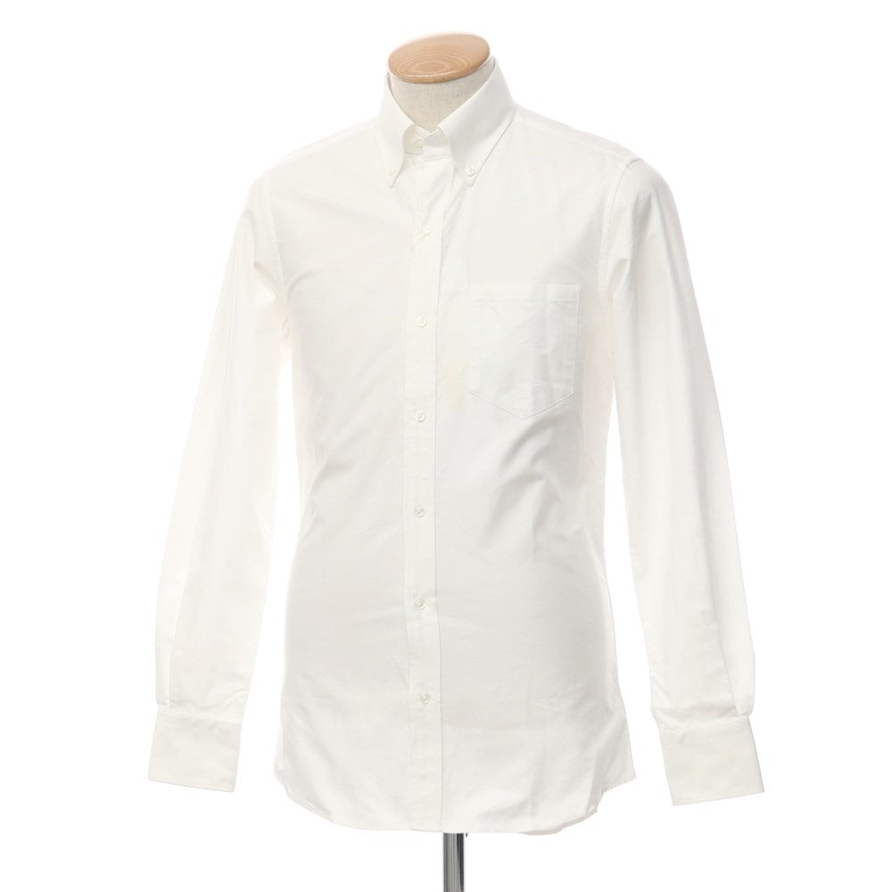 [Used] District UNITED ARROWS Cotton Button-down Dress Shirt White [Size 37] [WHT] [S/S/A/W] [Condition Rank B] ​​[Men&