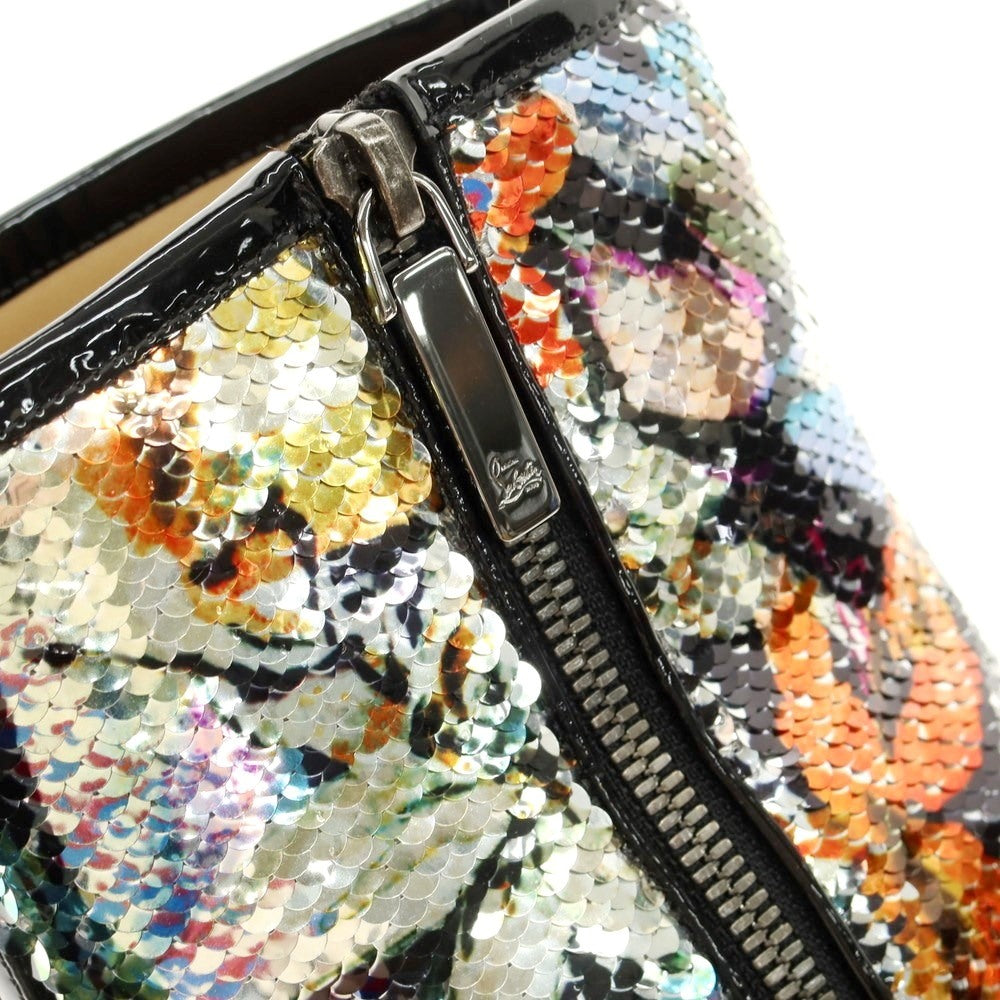 [Used] Christian Louboutin Sequin Side Zip Boots Multicolor [Size 41] [MLT] [S/S/A/W] [Condition Rank B] ​​[Men&