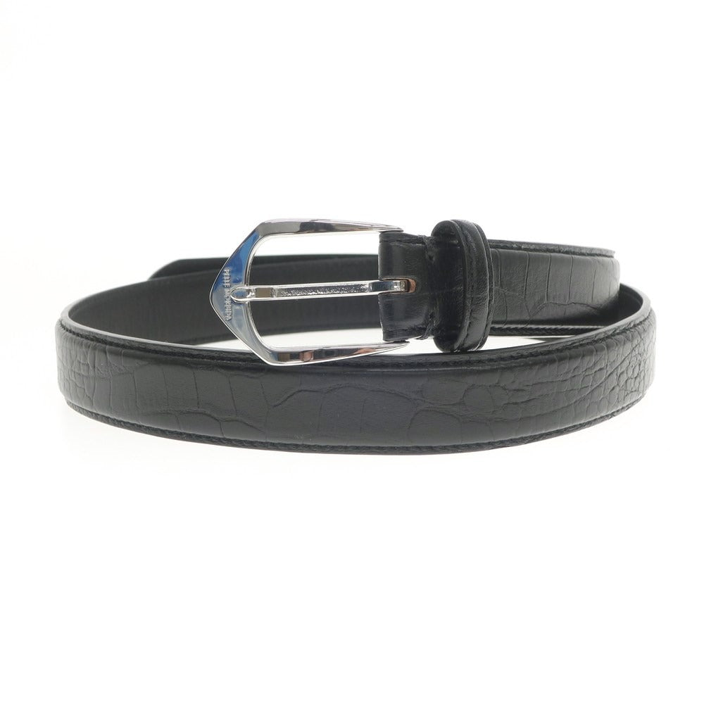 [Used] PELLE MORBIDA Leather Belt Black [BLK] [S/S/A/W] [Condition Rank B] ​​[Men&