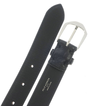 [Used] PELLE MORBIDA Leather Belt Black [BLK] [S/S/A/W] [Condition Rank B] ​​[Men&