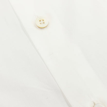 [Used] Kiton Royal Oxford Button-down Dress Shirt, White [Size 41] [WHT] [S/S/A/W] [Condition Rank C] [Men&