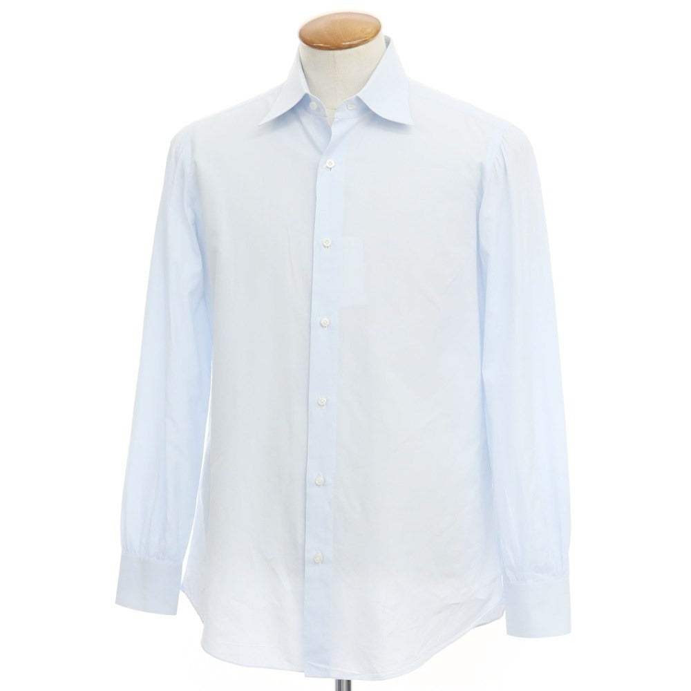 [Used] Laboratorio Napoletano striped dress shirt, light blue [size 41] [BLU] [S/S/A/W] [Condition rank C] [Men&