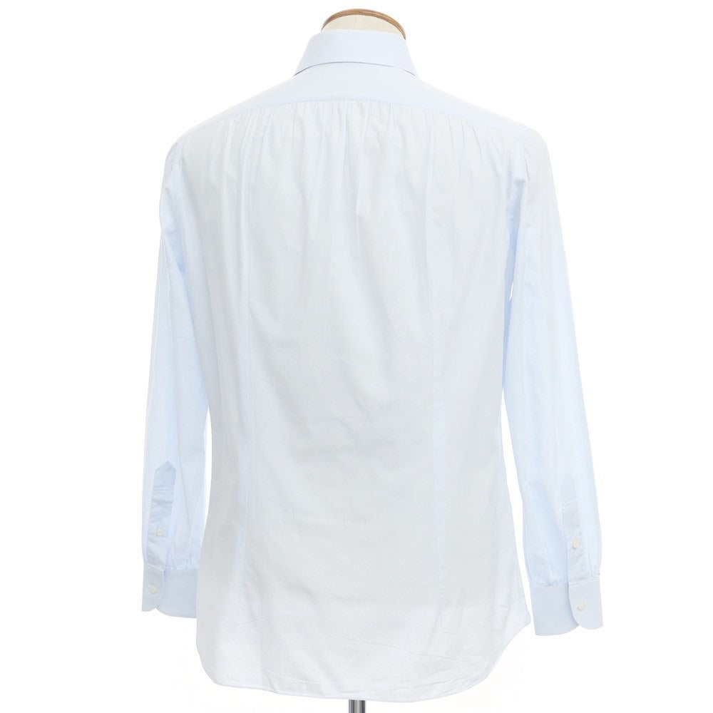 [Used] Laboratorio Napoletano striped dress shirt, light blue [size 41] [BLU] [S/S/A/W] [Condition rank C] [Men&