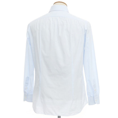 [Used] Laboratorio Napoletano striped dress shirt, light blue [size 41] [BLU] [S/S/A/W] [Condition rank C] [Men&