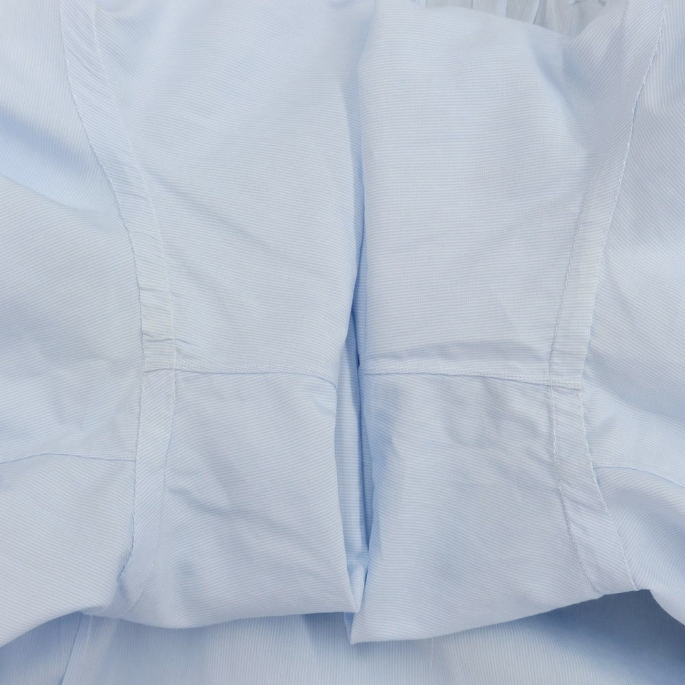 素材コットン100％ラボラトリオ ナポレターノ laboratorio napoletano ストライプ ドレスシャツ ライトブルー【サイズ41】【メンズ】