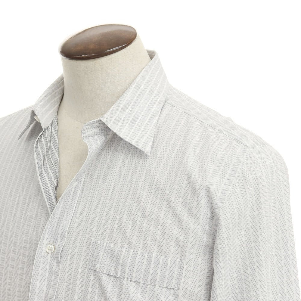 [Used] Marol striped dress shirt, gray x white [Size 41] [GRY] [S/S/A/W] [Condition Rank B] ​​[Men&