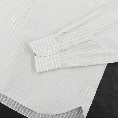 [Used] Marol striped dress shirt, gray x white [Size 41] [GRY] [S/S/A/W] [Condition Rank B] ​​[Men&