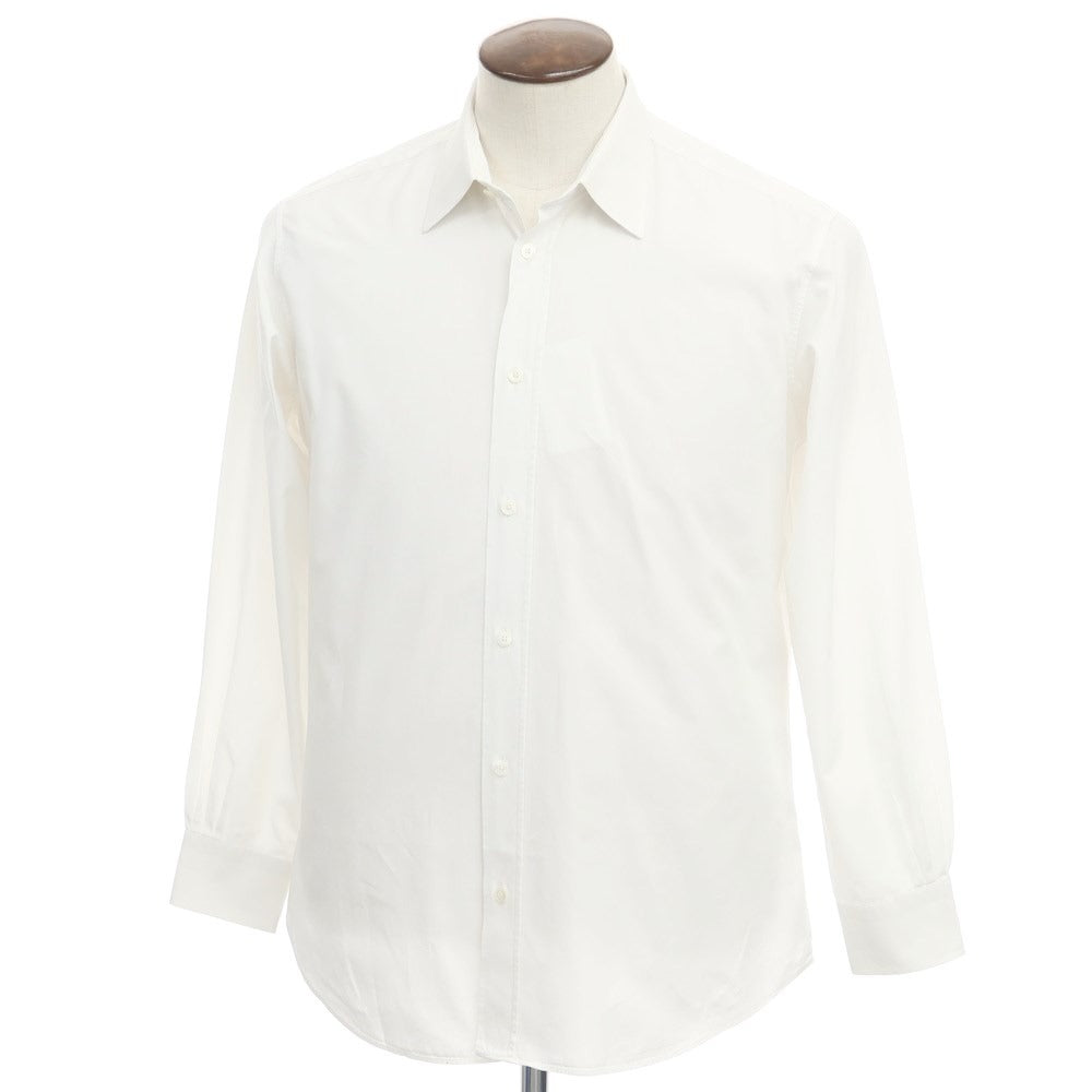 [Used] Hermes Broad Cotton Dress Shirt White [Size 42] [WHT] [S/S/A/W] [Condition Rank C] [Men&