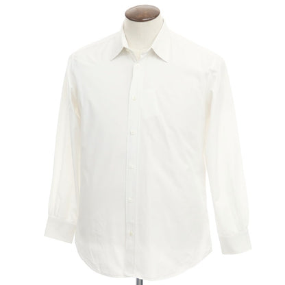 [Used] Hermes Broad Cotton Dress Shirt White [Size 42] [WHT] [S/S/A/W] [Condition Rank C] [Men&