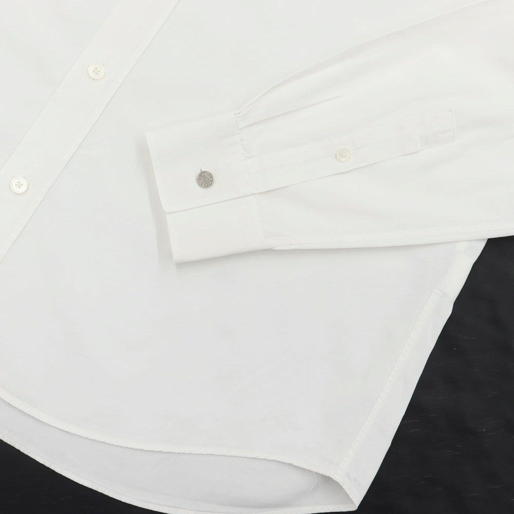 [Used] Hermes Broad Cotton Dress Shirt White [Size 42] [WHT] [S/S/A/W] [Condition Rank C] [Men&