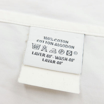 [Used] Hermes Broad Cotton Dress Shirt White [Size 42] [WHT] [S/S/A/W] [Condition Rank C] [Men&