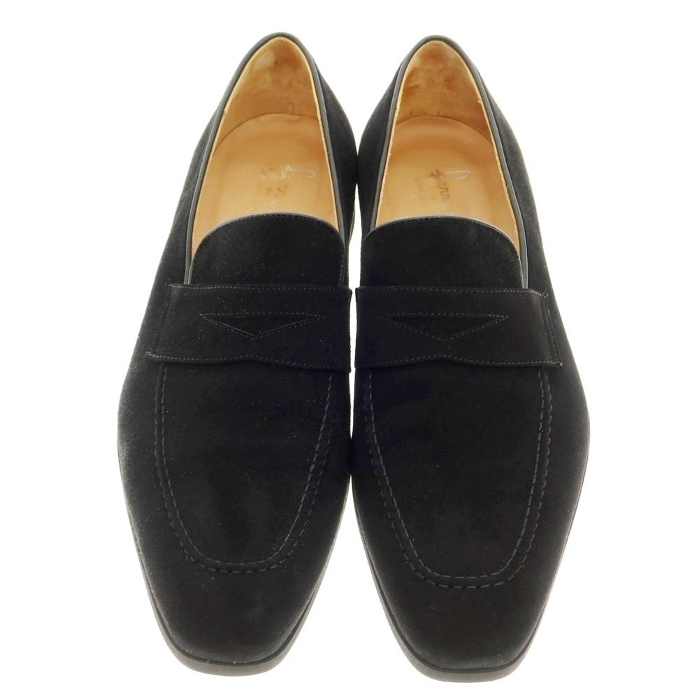 [Used] Ferrante FERRANTE Suede Coin Loafer Black [Size 6 1/2] [BLK] [S/S/A/W] [Condition Rank A] [Men&