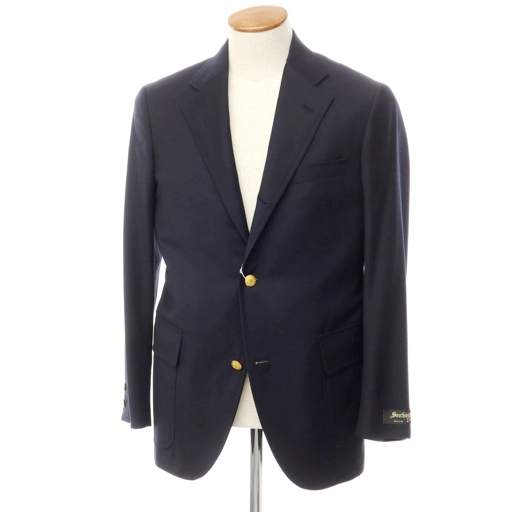 [Used] [Unused] J.PRESS Southwick wool blazer jacket, navy [Size 38] [NVY] [A/W] [Condition Rank S] [Men&