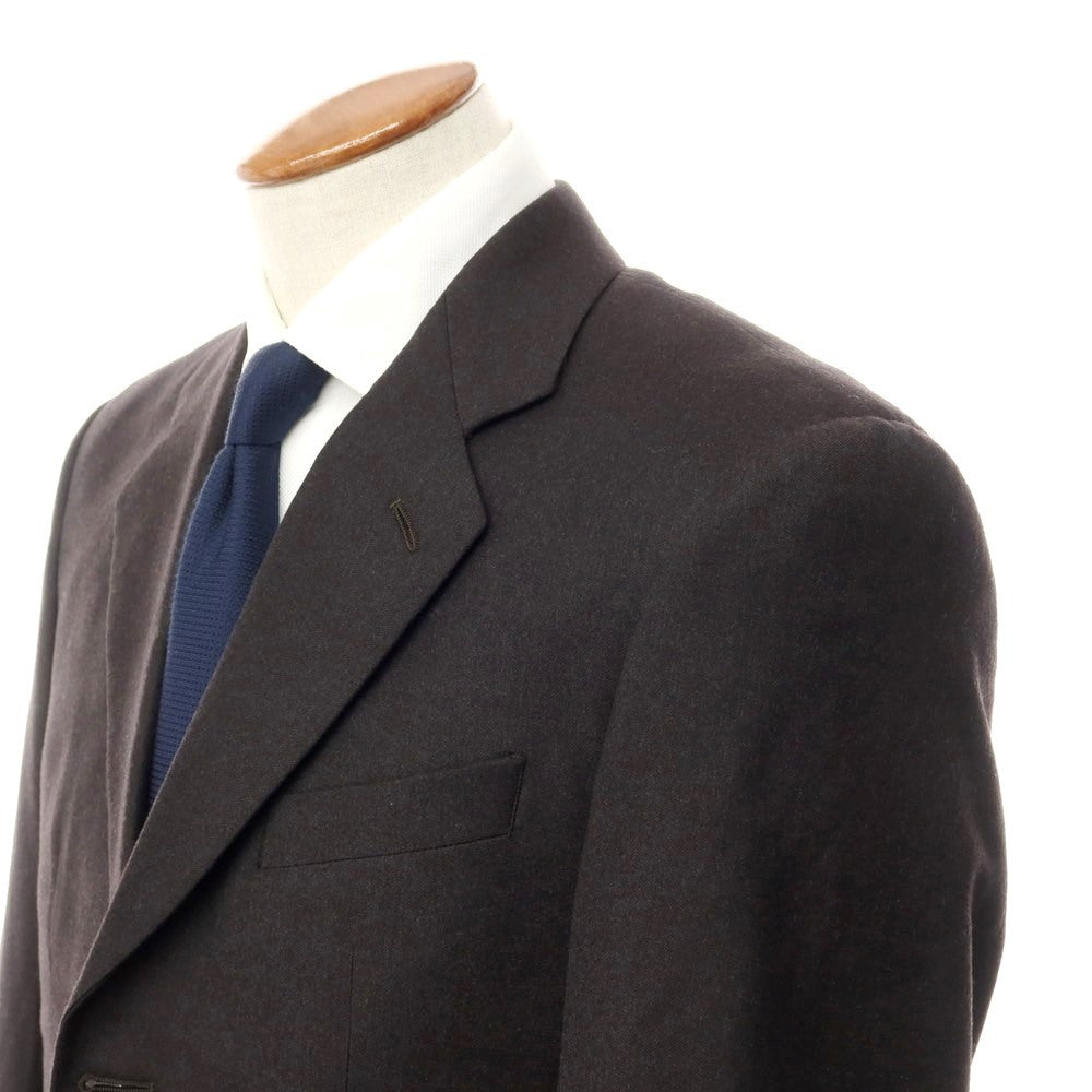 [Used] ARMANI COLLEZIONI wool cashmere 3 button suit dark brown [size 46] [BRW] [A/W] [Condition rank A] [Men&