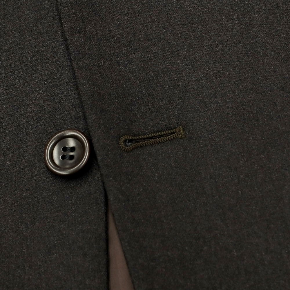 [Used] ARMANI COLLEZIONI wool cashmere 3 button suit dark brown [size 46] [BRW] [A/W] [Condition rank A] [Men&