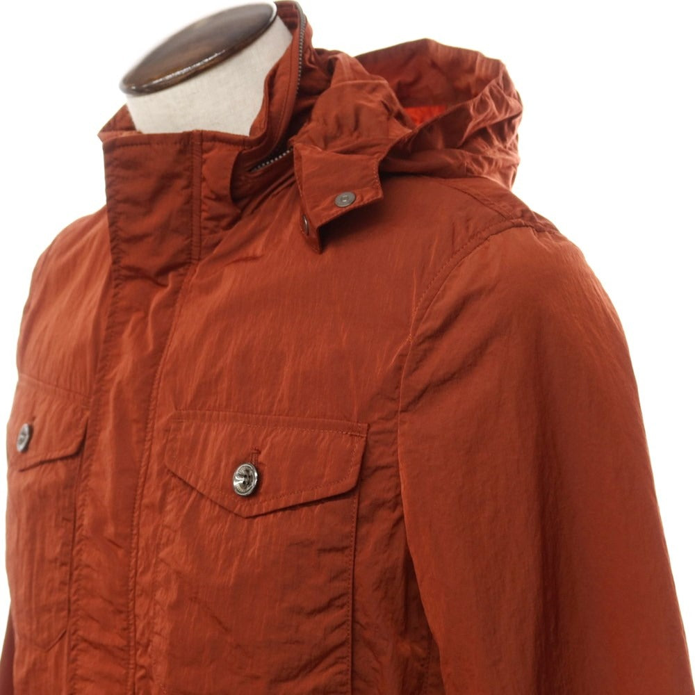 [Used] INTERMEZZO Nylon Field Jacket Orange Brown [L] [Condition Rank B] [Men&